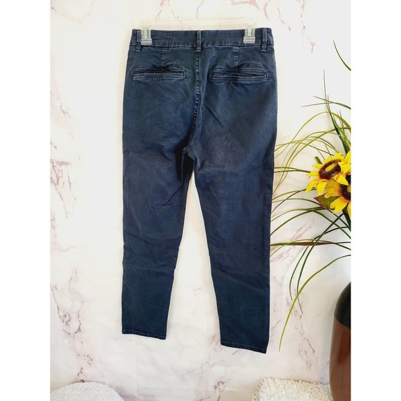 Men's Vince High-Rise Straight Leg Chinos - Navy - Waist 27 - Picture 8 of 10